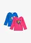 Meisjes longsleeve (set van 2) van biologisch katoen, bonprix