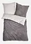 Cashmere touch dekbedovertrek met structuureffect, bonprix