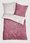 Cashmere touch dekbedovertrek met structuureffect, bonprix