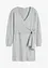 Gebreide jurk in wikkellook, bonprix