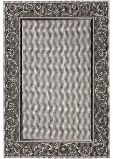 Binnen- en buitenkleed met boord met ranken, bpc living bonprix collection