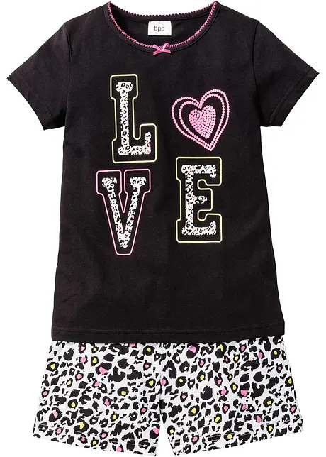 Meisjes shortama (2-dlg. set), bonprix