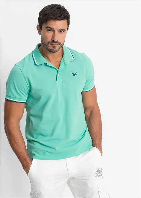 Piqué poloshirt van biologisch katoen, bonprix