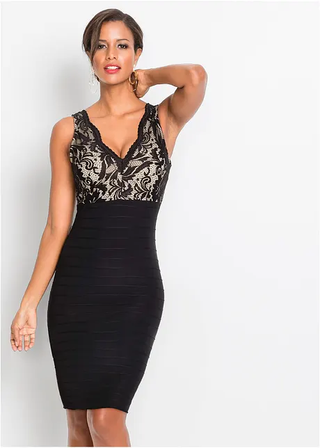 Jurk met kant, BODYFLIRT boutique