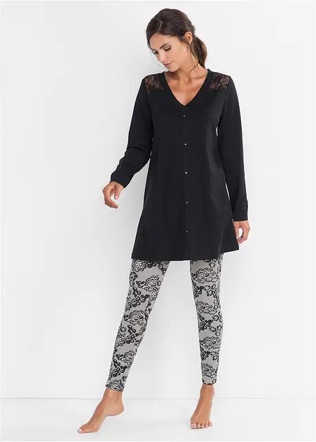 Pyjama met legging (2-dlg. set), bonprix