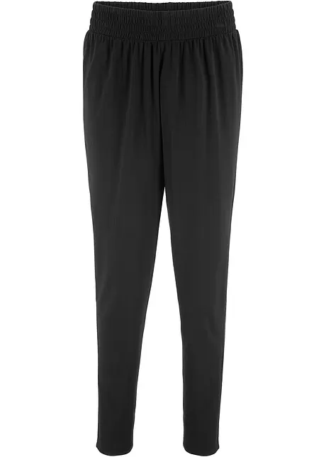 Jersey broek van katoen, bonprix