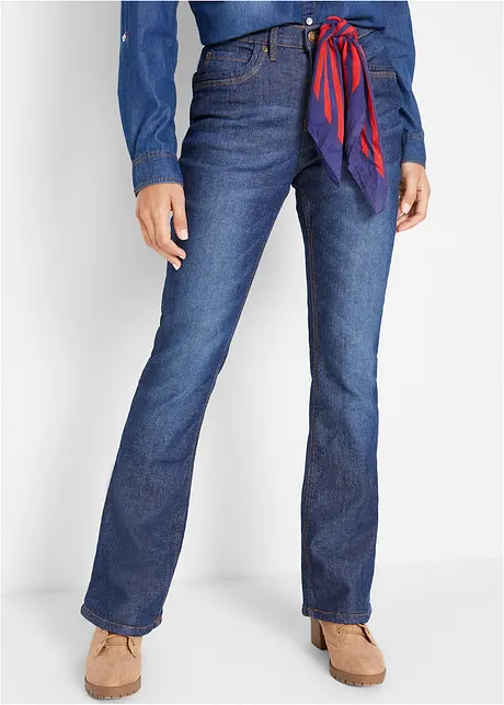 Stretch thermojeans, bootcut, bonprix