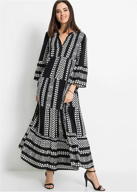 Maxi jurk met print, bonprix