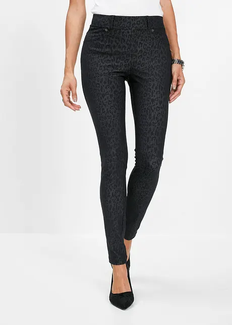 Jegging met luipaardprint, bonprix