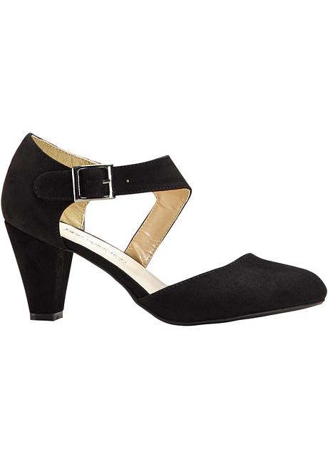Klassieke en elegante strappy pumps - zwart, normaal