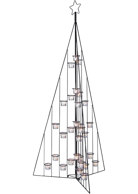 Theelichthouder kerstboom, bpc living bonprix collection