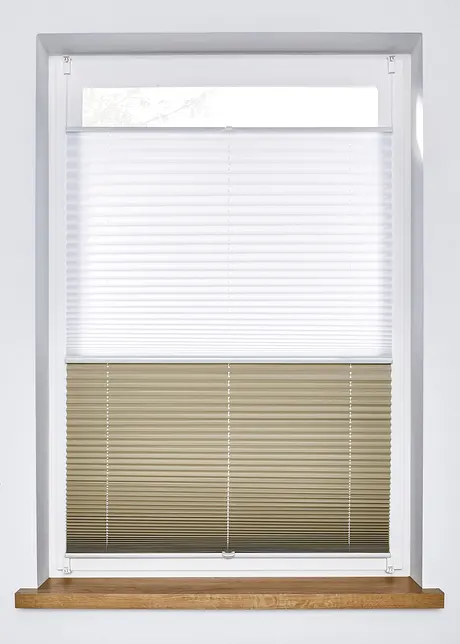2-in-1 plisségordijn met verduistering, bpc living bonprix collection