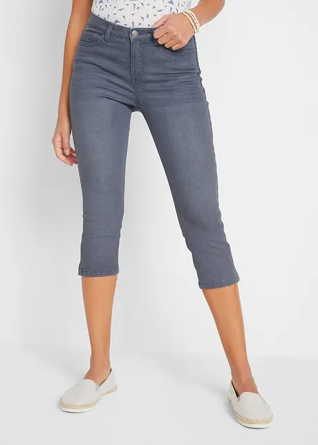 Stretch capri jeans, bonprix