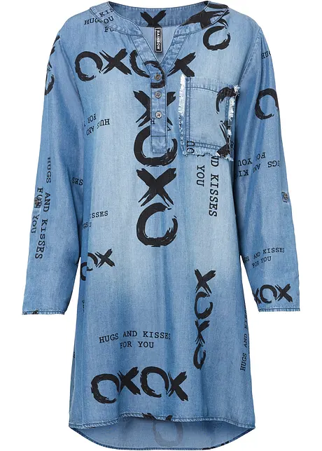 Jurk van soepel Lyocell, bonprix