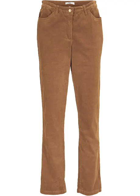Stretch corduroy broek, straight, bonprix