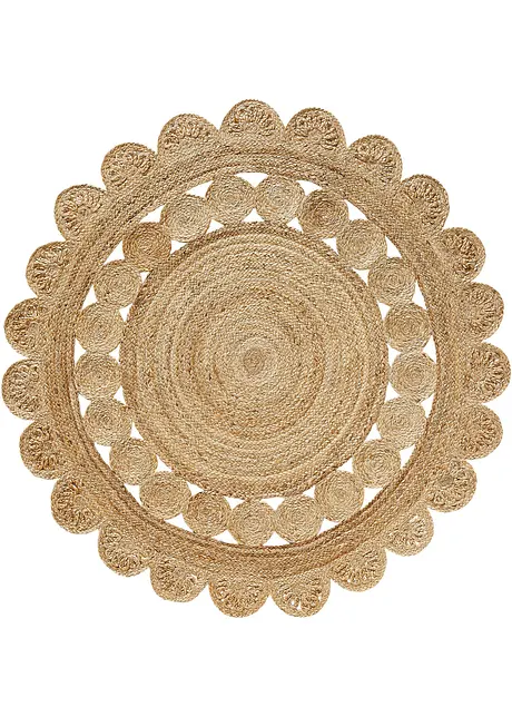 Rond vloerkleed in natural look, bpc living bonprix collection