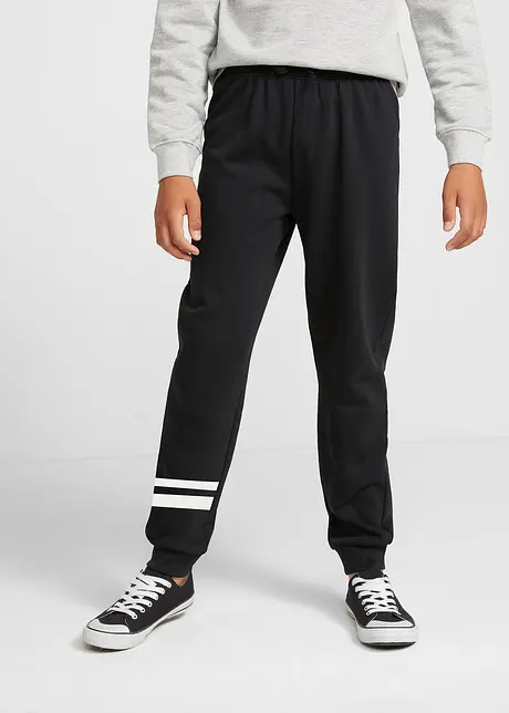 Sweatpants van zachte katoenmix (set van 2), bonprix