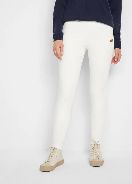 Legging met teddy voering, bonprix