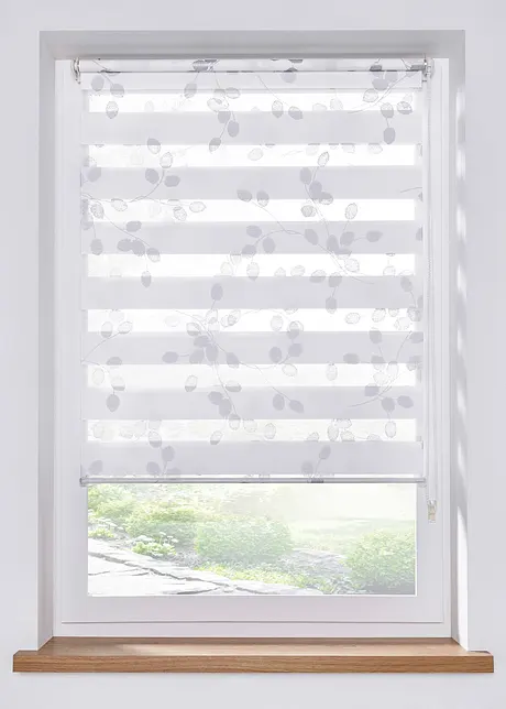 Duo rolgordijn met glanzende print, bpc living bonprix collection