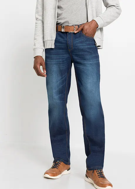 Classic fit stretch jeans, straight, bonprix