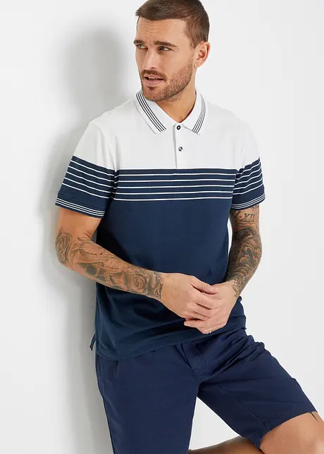 Jersey poloshirt van puur katoen, bonprix