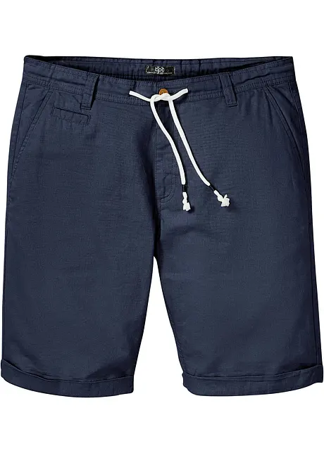 Regular fit bermuda van linnen, bonprix