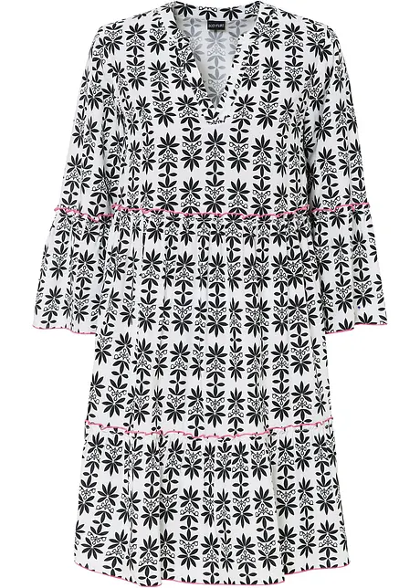 Tuniekjurk van vloeiende viscose, bonprix