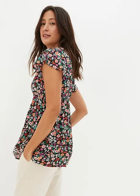 Zwangerschapstuniek met voedingsfunctie van viscose, bonprix