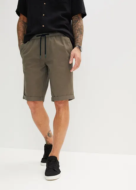 Instap bermuda van katoen, regular fit, bonprix