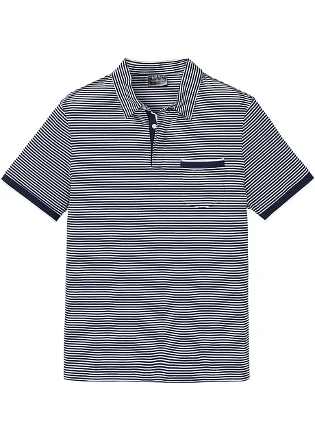 Gestreept poloshirt, bonprix