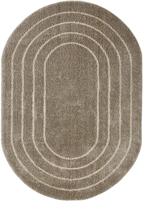 Ovaal vloerkleed met modern patroon, bpc living bonprix collection