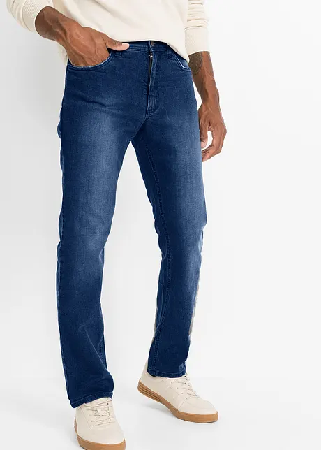 Regular fit stretch jeans met comfort fit, straight, John Baner JEANSWEAR