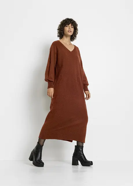 Gebreide oversized jurk, bonprix