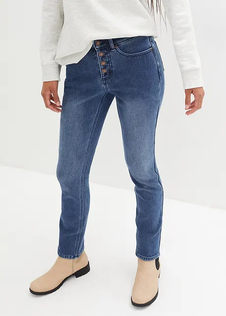 Zachte thermojeans, straight, bonprix