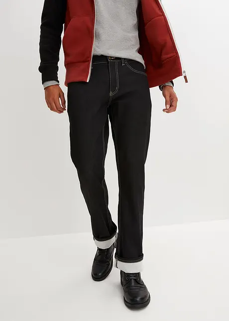 Regular fit stretch thermojeans, bootcut, John Baner JEANSWEAR