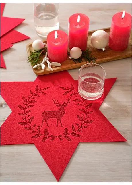 Placemats ster (set van 4), bonprix