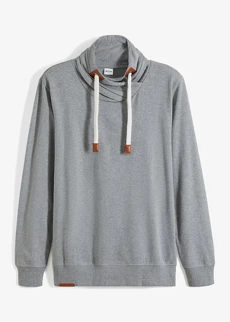 Sweater met sjaalkraag, bonprix