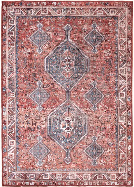 Wasbaar vloerkleed met oriëntaals patroon in vintage look, bpc living bonprix collection
