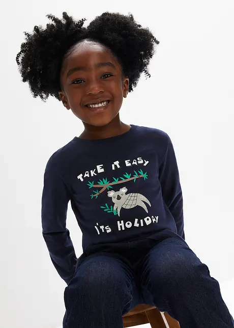 Kinderen longsleeve met print, bpc bonprix collection