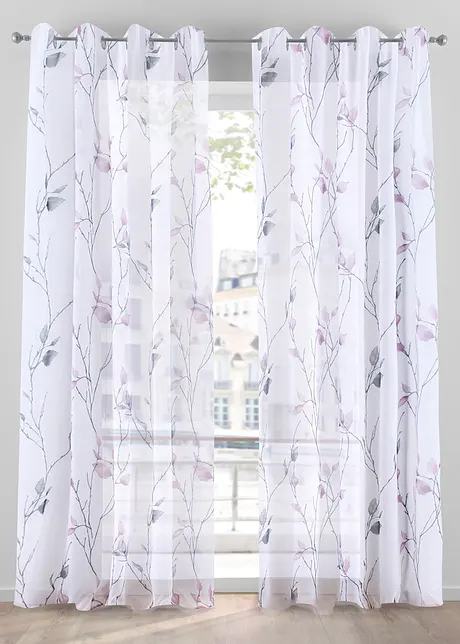 Gordijn met gerecycled polyester (1 stuk), bonprix