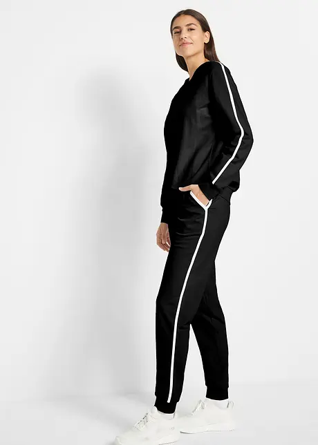 Katoenen joggingpak (2-dlg. set), bonprix