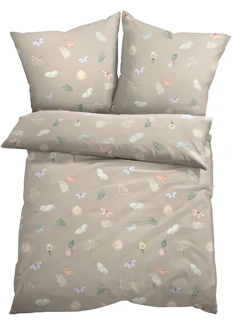 Dekbedovertrek met bloemenprint, bpc living bonprix collection