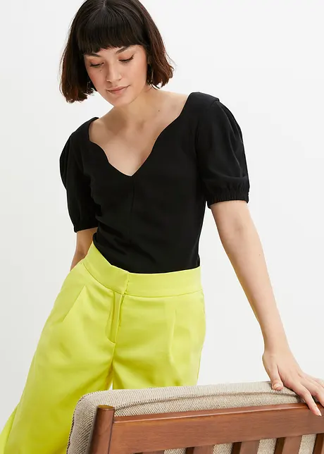 Shirt met pofmouwen, BODYFLIRT