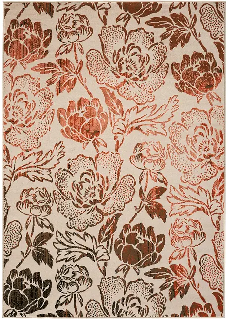 Vloerkleed met bloemendessin, bpc living bonprix collection
