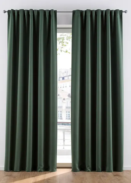 Isolerend verduisterend effen gordijn (1 stuk), bonprix