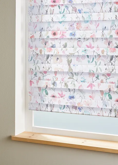 Duo rolgordijn met bloemenprint, bpc living bonprix collection