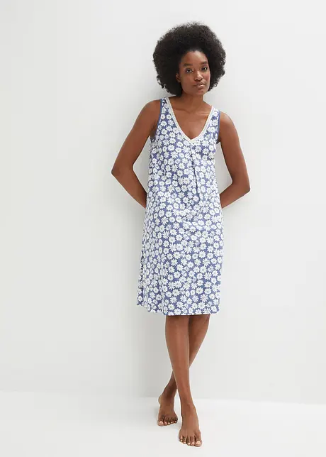 Nachtjapon met viscose, bonprix
