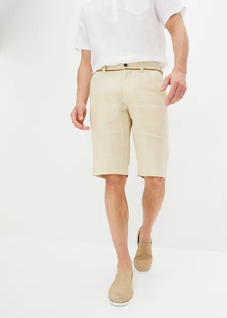 Linnen chino bermuda, bpc selection