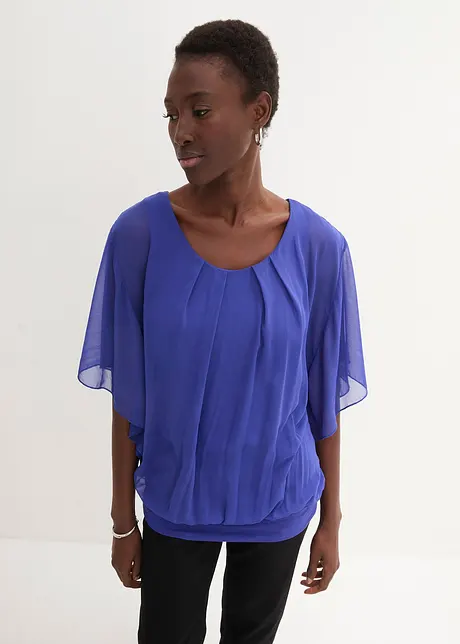 Chiffon tuniek met top, bonprix