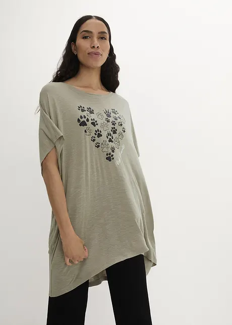 Bigshirt met print, bonprix